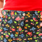 1970s Vintage Wrangler Dark Floral Print Pants