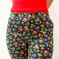 1970s Vintage Wrangler Dark Floral Print Pants