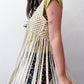 1970s Vintage Incredible and Epic Long Fringe Handmade Macramé Vest