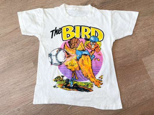 1980s Vintage The Bird Detroit Tigers Baseball Novelty Kids Toddler ee Shirt