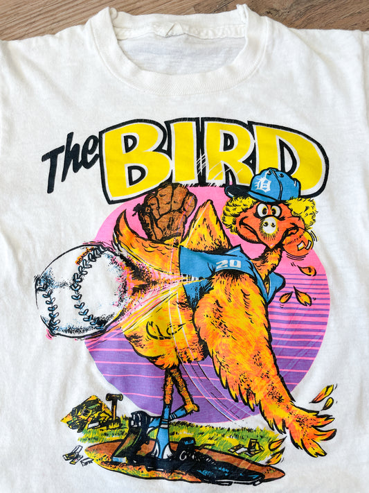 1980s Vintage The Bird Detroit Tigers Baseball Novelty Kids Toddler ee Shirt