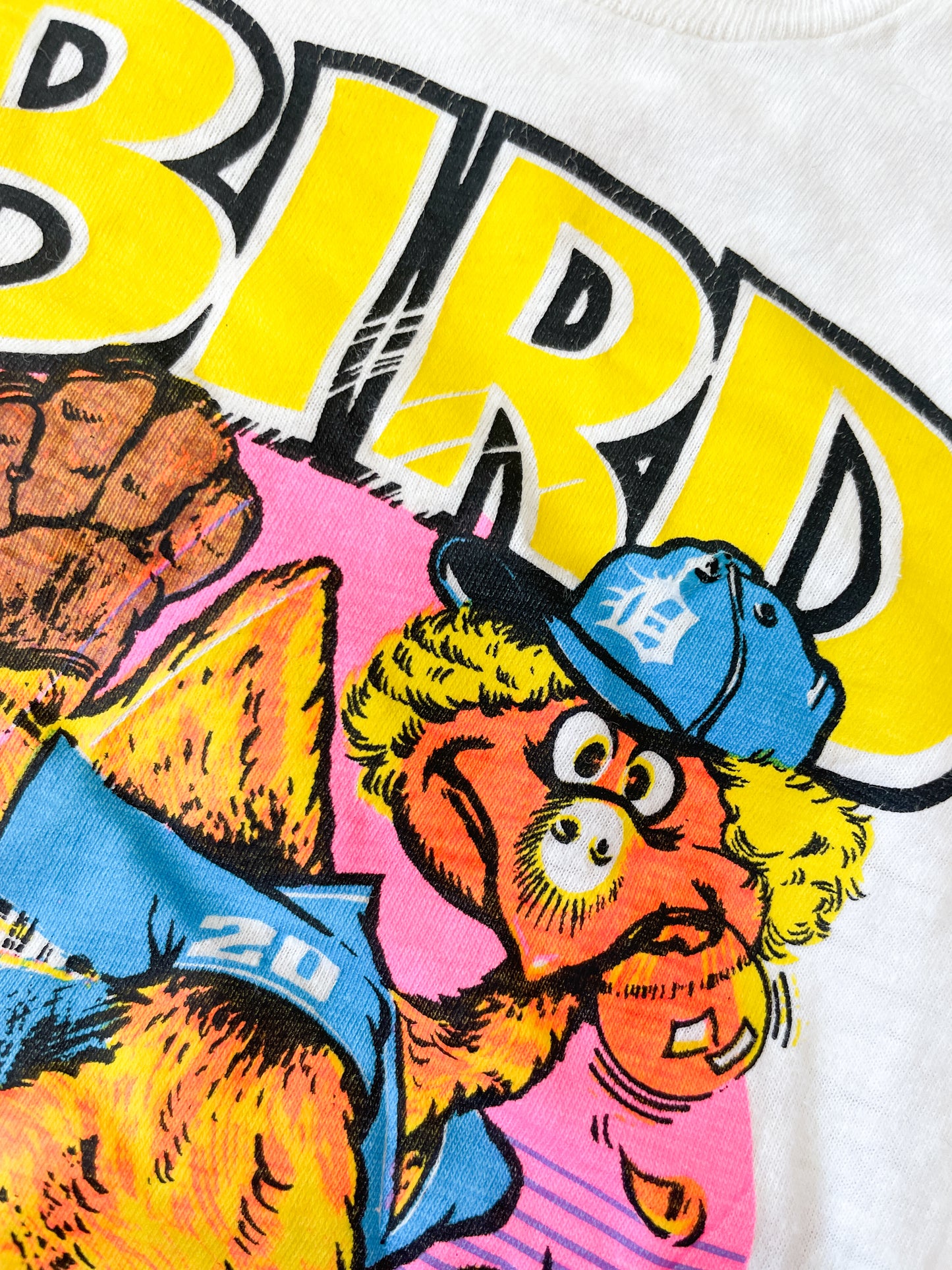 1980s Vintage The Bird Detroit Tigers Baseball Novelty Kids Toddler ee Shirt