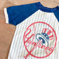 1970s Vintage New York Yankees Baseball Kids Top and Shorts 2 Piece Set