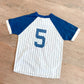 1970s Vintage New York Yankees Baseball Kids Top and Shorts 2 Piece Set