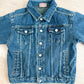 1990s Vintage Levi's Red Tab Medium Wash Denim Trucker Jacket Toddler Kids