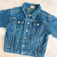 1990s Vintage Levi's Red Tab Medium Wash Denim Trucker Jacket Toddler Kids