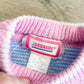1990s Vintage Jordache Bunny Logo Pastel Toddler Kids Sweater