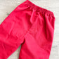 1970s Vintage Red Cherry Knee Patch Kids Bellbottom Pants