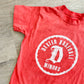 1960s - 70s Vintage Dexter Baseball Major and Minor League Thrashed Kids Tee Shirts - Set of 3