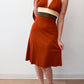 1970s Vintage Canyon Tones Halter Dress and Jacket Set