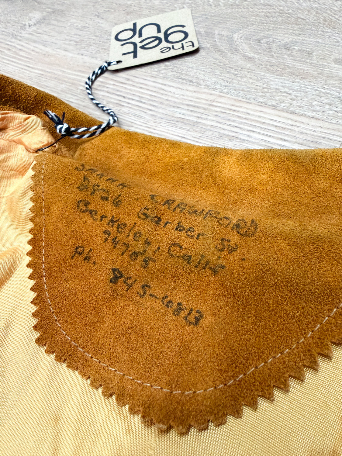 1970s Vintage Stunning Suede Fringe Hippie Jacket