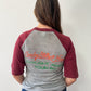 1982 Vintage Crosby, Stills, and Nash Daylight Again Tour Raglan Tee Shirt