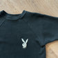 1960s - 1970s Vintage Playboy Bunny Emblem Short Sleeve Crewneck
