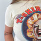 1970s Vintage "The T-Shirtery" Custom Printed Tee Shirts Promo Tee featuring Marilyn Monroe