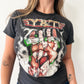 1987 Vintage Y&T Yesterday and Today Tour Date Rock Tee Shirt 1980s