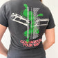 1987 Vintage Y&T Yesterday and Today Tour Date Rock Tee Shirt 1980s