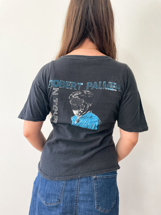 1980s Vintage Robert Palmer Tour Bootleg Tee Shirt