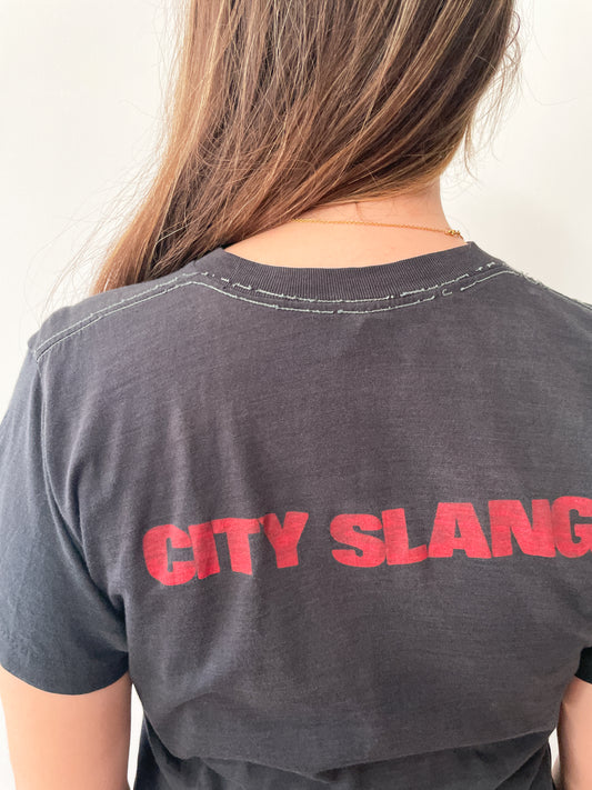 1980s Vintage Sonic's Rendevous Band City Slang Tee Shirt