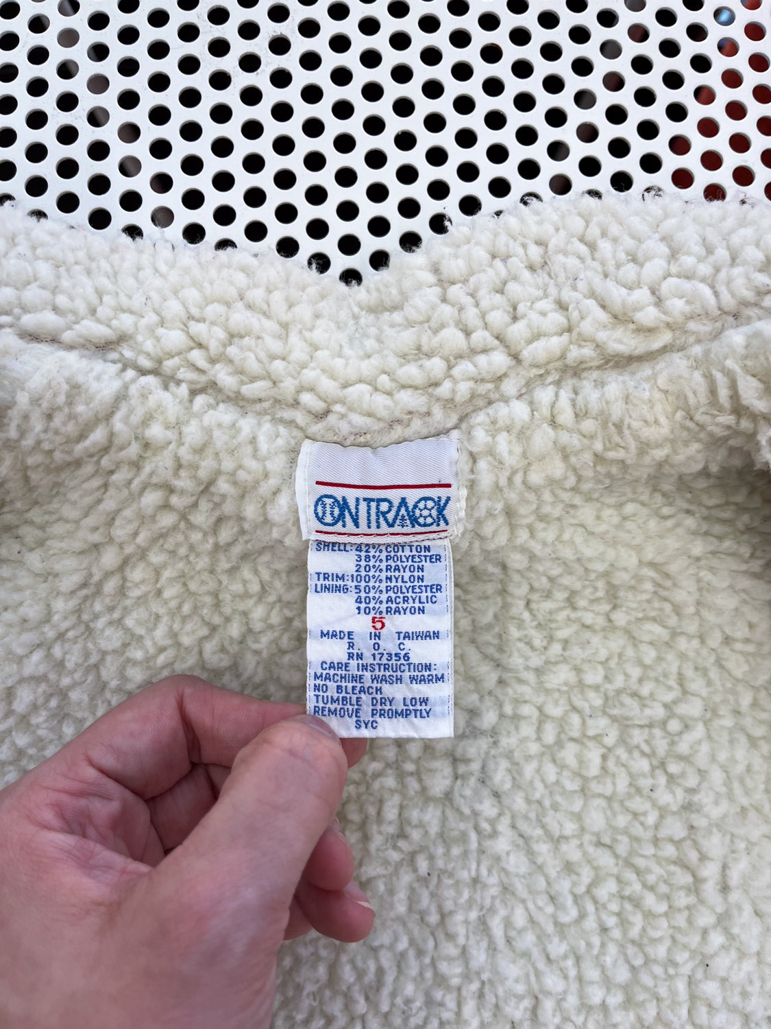 1980s Vintage Kids Sherpa Lined Denim Vest