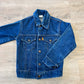 1980s Vintage Kids Orange Tab "Little Levi's" Trucker Denim Jacket