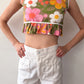 1970s / 1980s White Shorts with Front Pockets and Painted Buttons