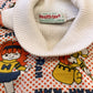 1970s Vintage Kids School Spirit Novelty Print Turtleneck