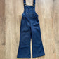1970s Vintage Kids Health-Tex Dark Denim Overalls