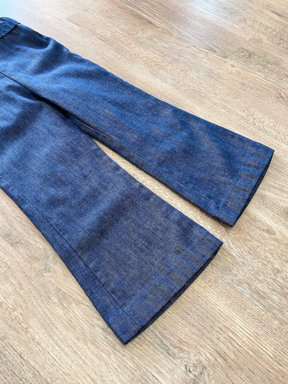 1970s Vintage Kids Health-Tex Dark Denim Overalls