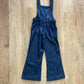 1970s Vintage Kids Health-Tex Dark Denim Overalls