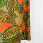 1970s Vintage Hawaiian Paisley Maxi Dress by Hawaii Nei Honolulu