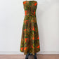 1970s Vintage Hawaiian Paisley Maxi Dress by Hawaii Nei Honolulu