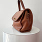 1990s Vintage COACH Manor Leather 9977 Handbag in British Tan
