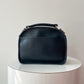1990s Vintage COACH Lunch Box 9991 Gray Top Handle Crossbody Purse