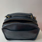 1990s Vintage COACH Lunch Box 9991 Gray Top Handle Crossbody Purse