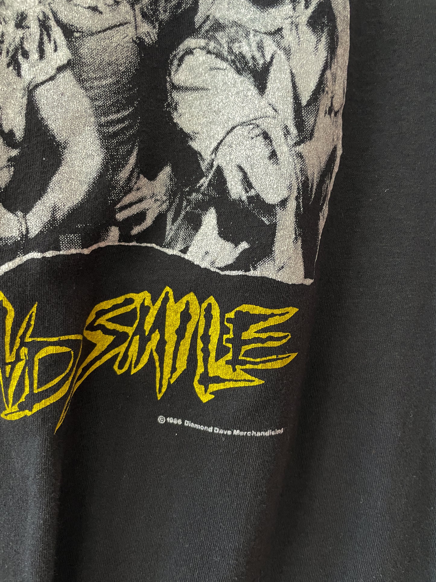 1980s Vintage David Lee Roth Eat Em and Smile Concert Tee Shirt 1986