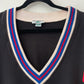 1990s Vintage Lacoste Deep V Neck Sweatshirt