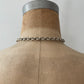 Y2K Vintage Tiffany & Co Oval Sterling Silver 15" Choker Necklace