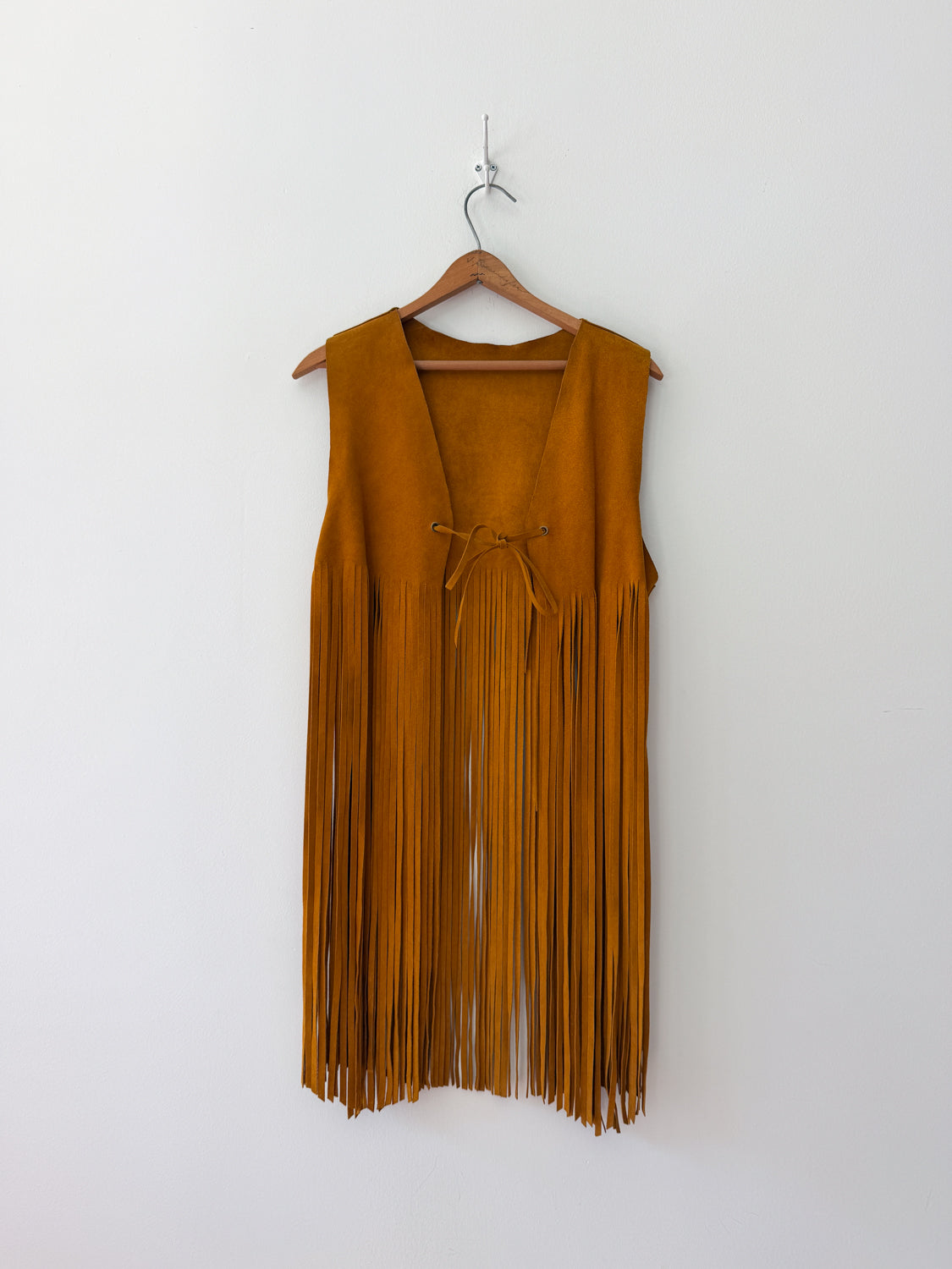 1970s Vintage Stunning Long Fringe Hippie Vest