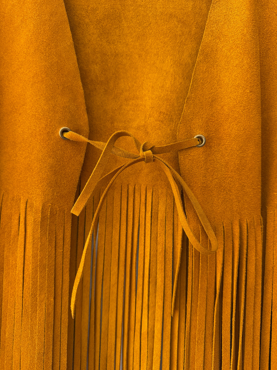 1970s Vintage Stunning Long Fringe Hippie Vest