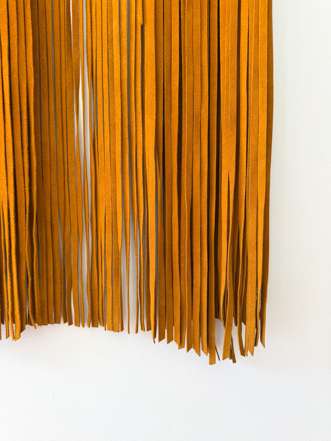 1970s Vintage Stunning Long Fringe Hippie Vest