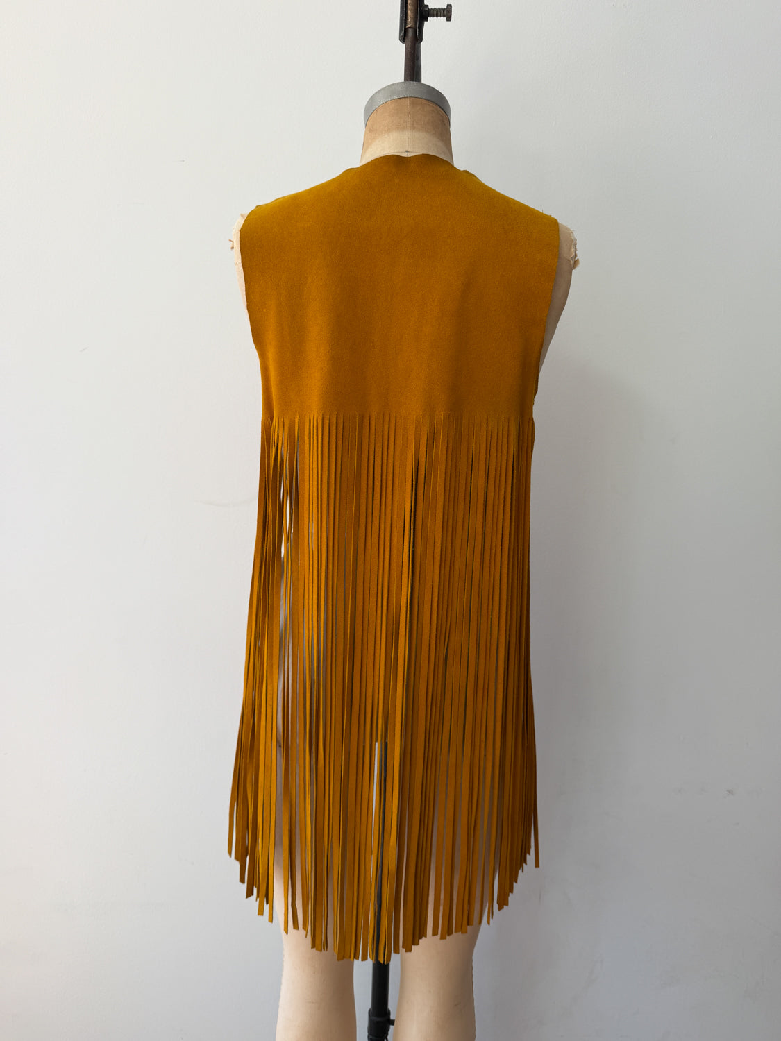 1970s Vintage Stunning Long Fringe Hippie Vest