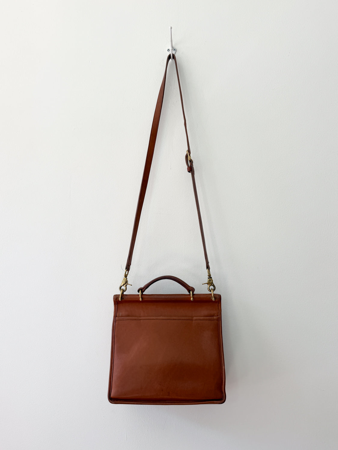 1994 Vintage COACH British Tan Willis 9927 Crossbody Bag Authenticated 90s