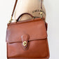 1994 Vintage COACH British Tan Willis 9927 Crossbody Bag Authenticated 90s