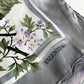 1980s Vintage Valentino Semi-Sheer Silk Purple Roses Floral Scarf