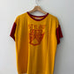 1950s Vintage Styling Ford Motors Dealership Rayon Ringer T-Shirt by Wilton