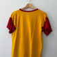 1950s Vintage Styling Ford Motors Dealership Rayon Ringer T-Shirt by Wilton