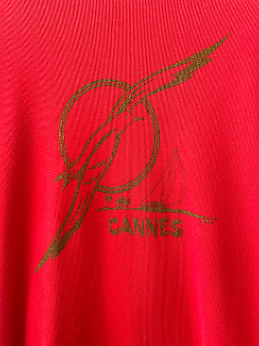 1970s Vintage Cannes France Babydoll Tee Shirt