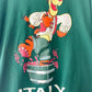 1990s Vintage Tigger Italy Wine Making Epcot Tee Shirt