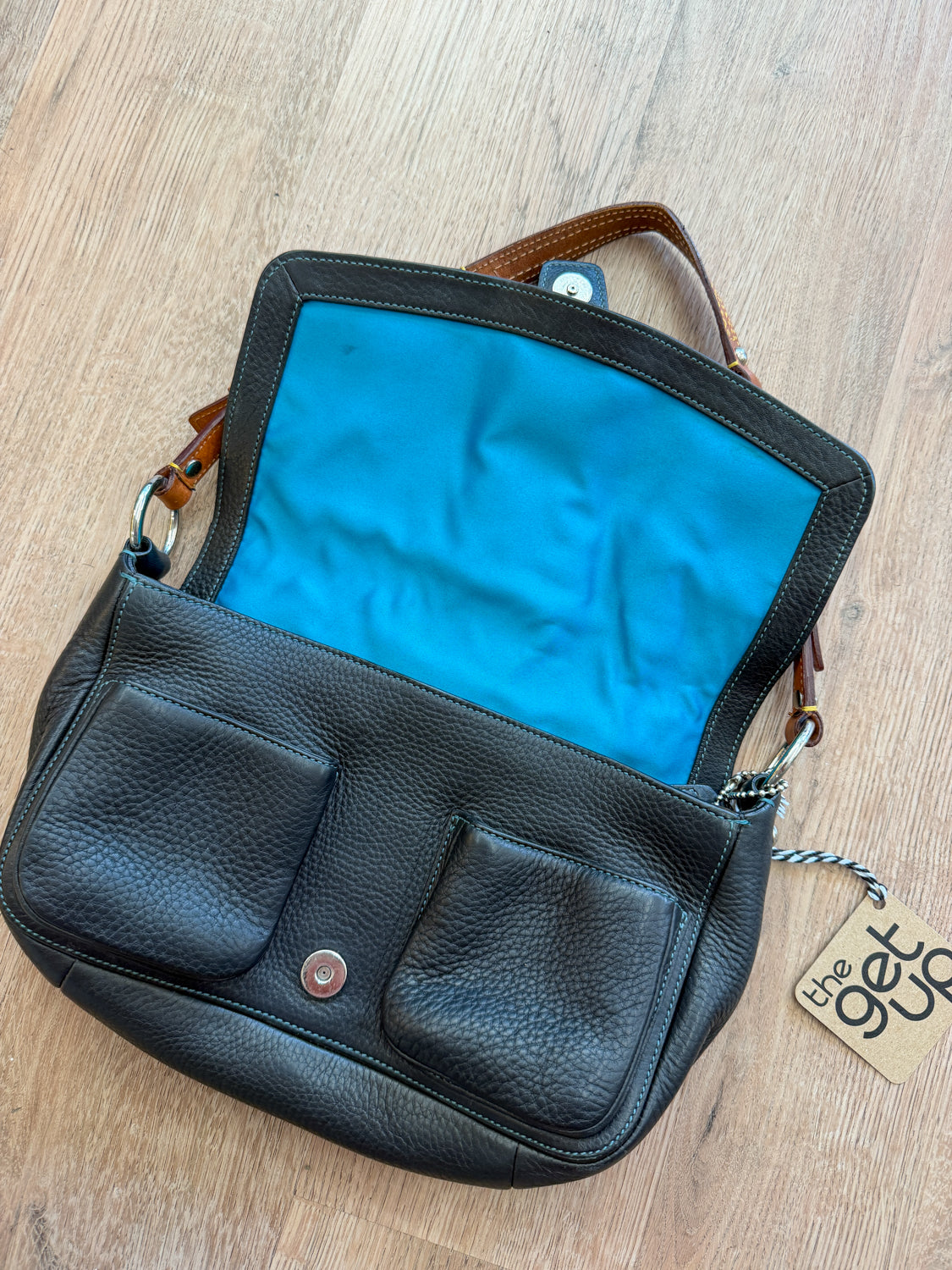 Y2K 2000s Vintage COACH Chelsea Pebbled Leather Soho Shoulder Bag