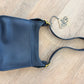 1990s Vintage COACH 1997 Blue Legacy Zip Bag 9966